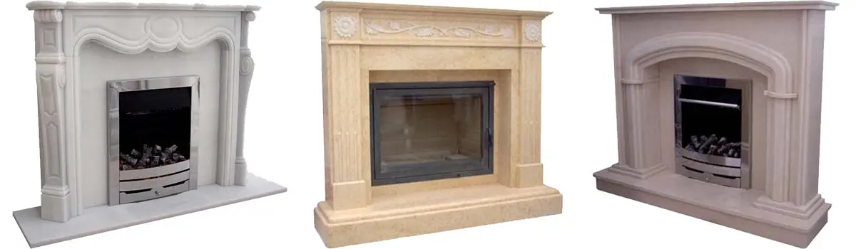 Chimeneas hechas en piedra.