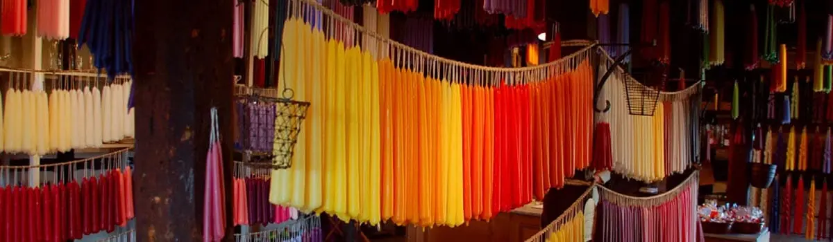 Velas canarias.
