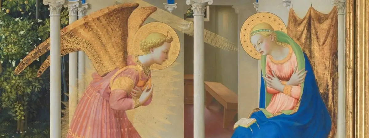 la anunciaci&oacute;n de fra angelico