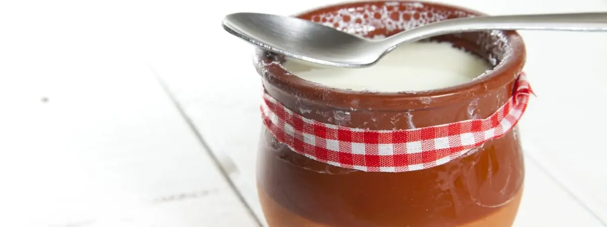 Postre de cuajada. | Shutterstock
