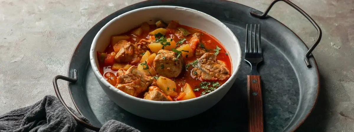 Plato de sorropot&uacute;n. | Shutterstock