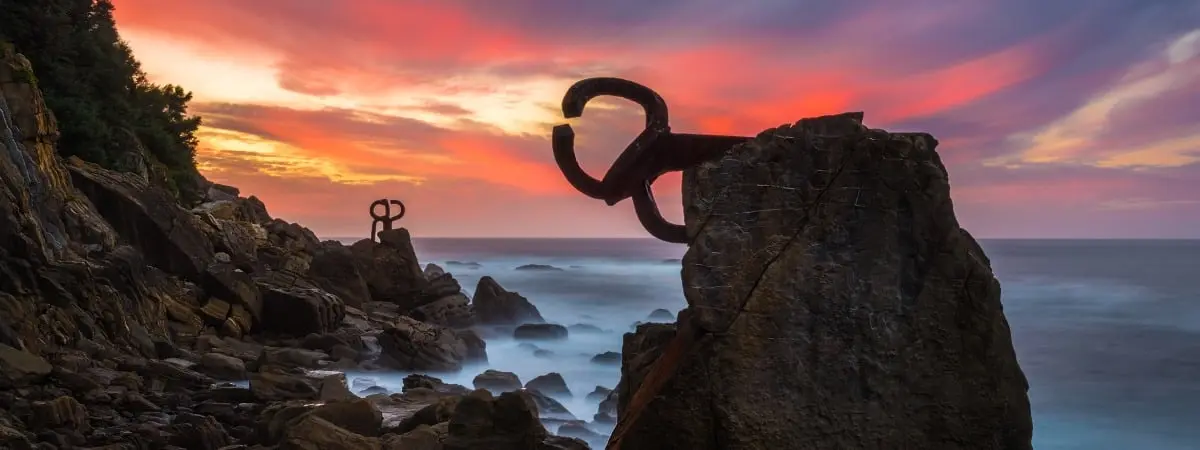 El peine del viento, Chillida (San Sebasti&aacute;n). | Shutterstock