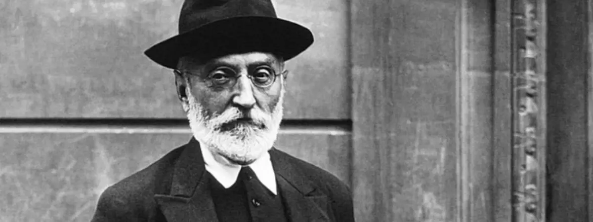 El escritor Miguel de Unamuno