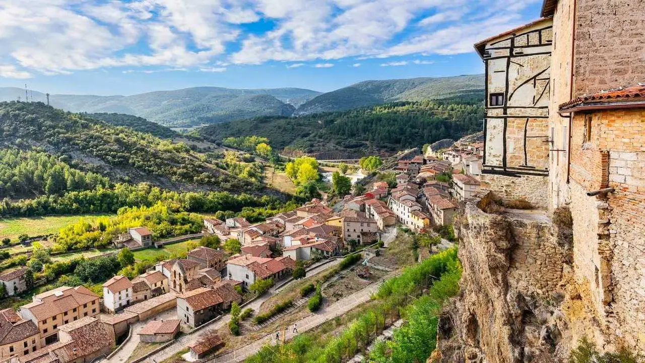 http://www.dreamstime.com/stock-photos-panoramic-view-top-hill-medieval-village-frias-burgos-castilla-y-leon-image296280913