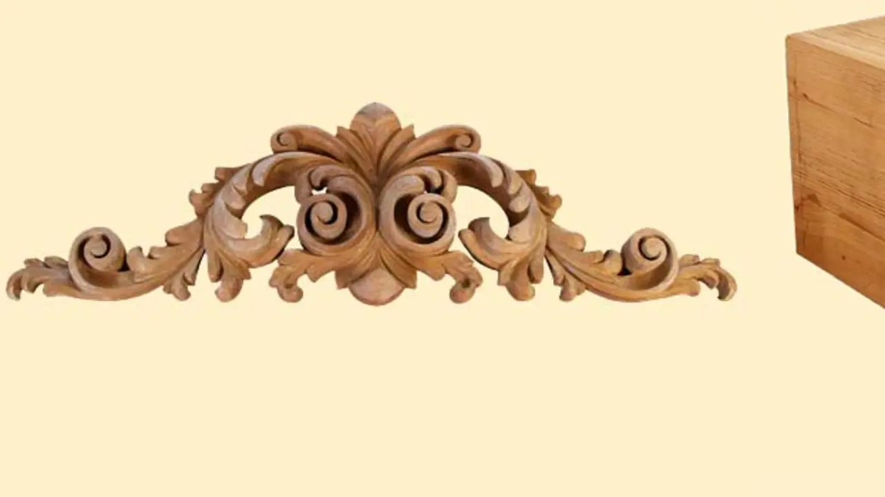 Cabecero de madera.