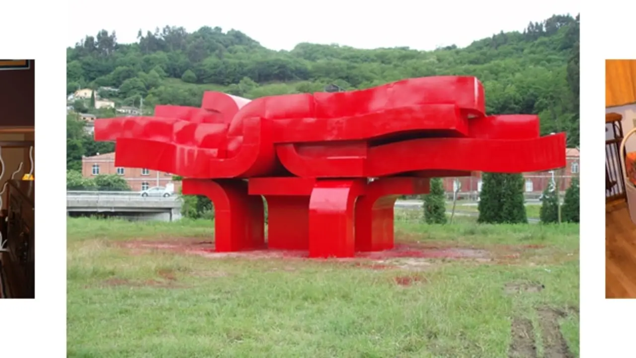 Escultura de metal en asturias
