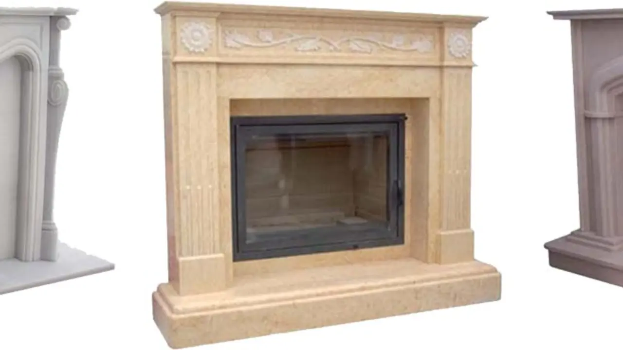 Chimeneas hechas en piedra.