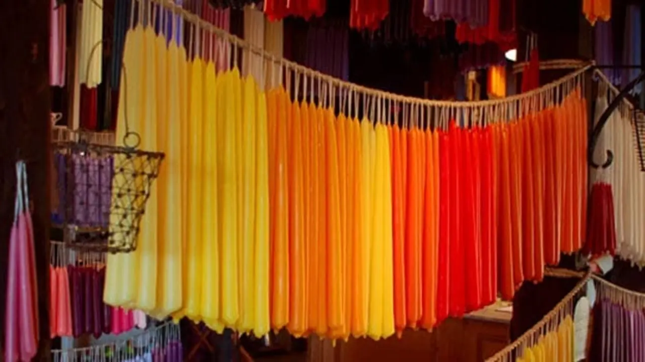 Velas canarias.