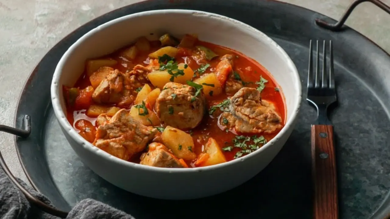 Plato de sorropot&uacute;n. | Shutterstock