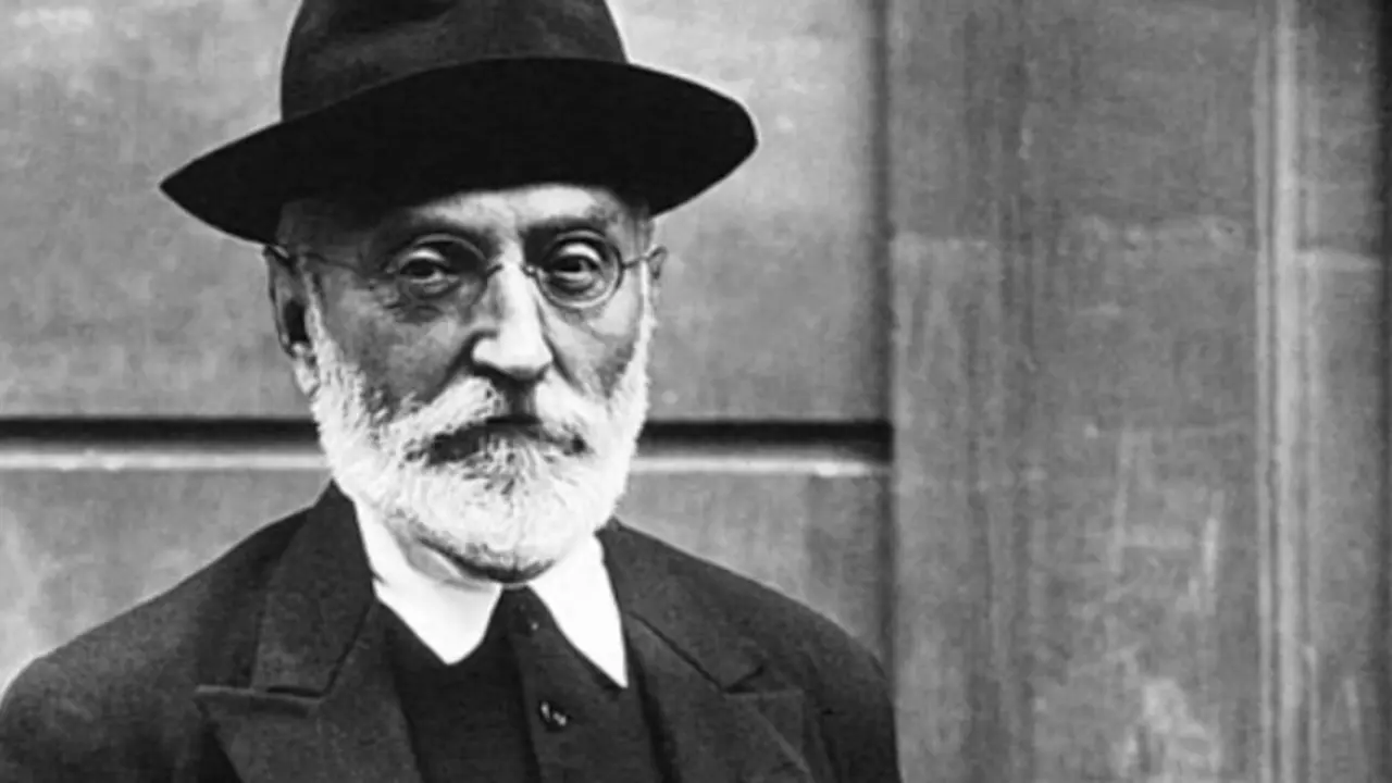 El escritor Miguel de Unamuno