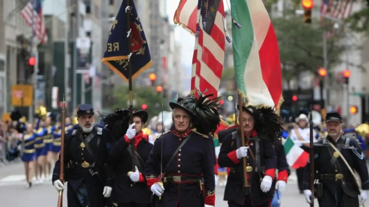 Desfile del Columbus Day por la Quinta Avenida. | Shutterstock
