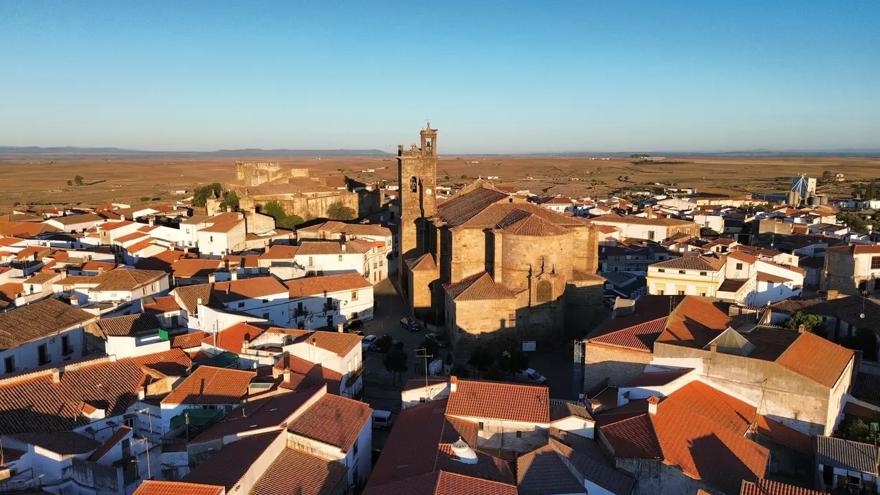 Panor&aacute;mica de Brozas, Extremadura
