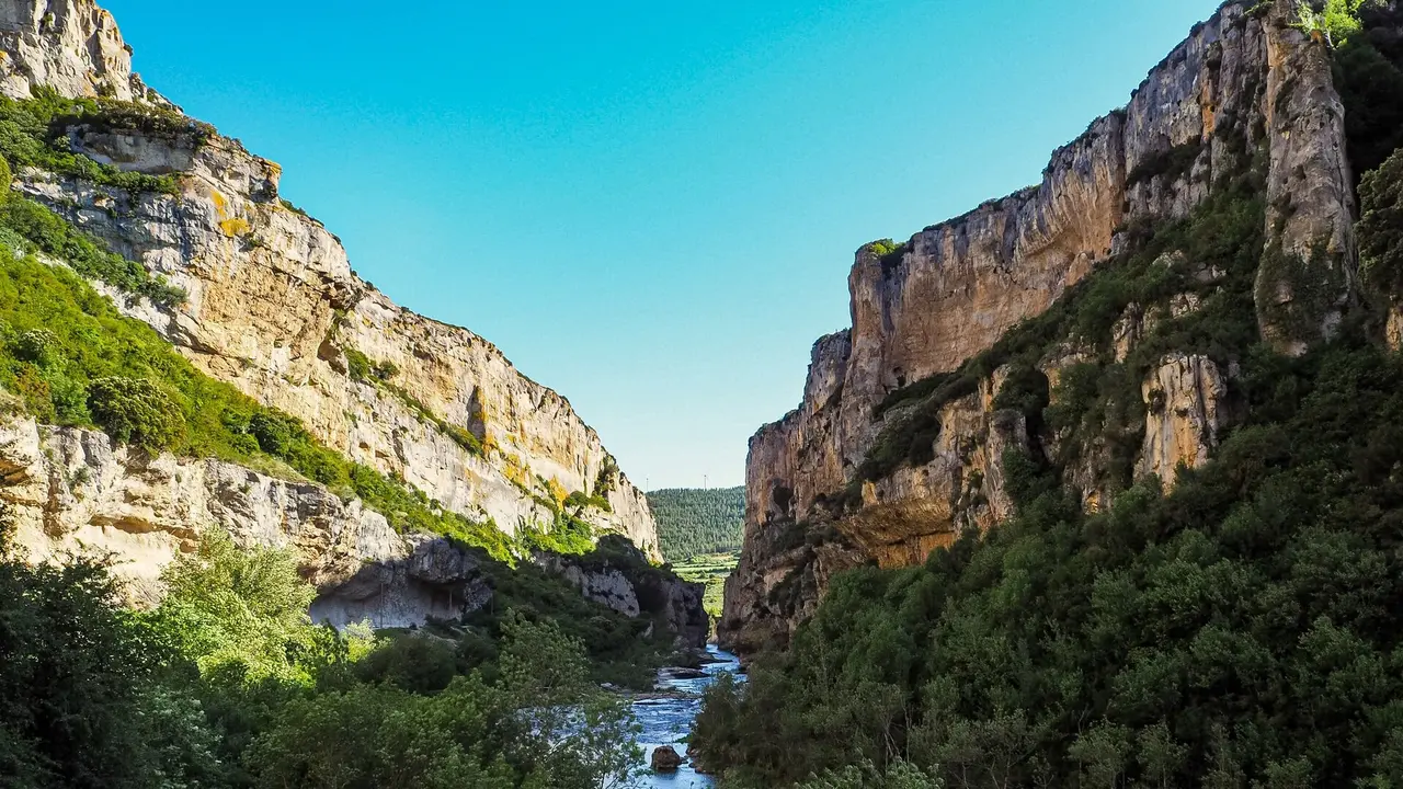 R&iacute;o Irati en la Foz de Lumbier