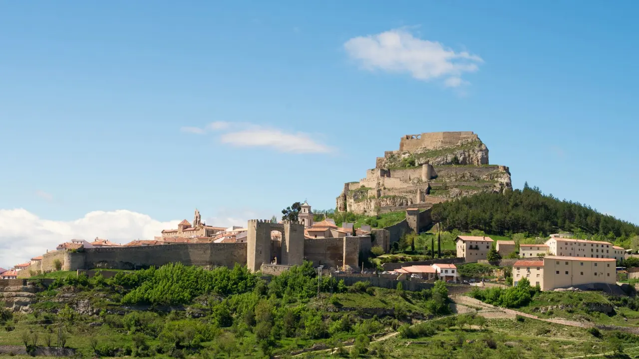 http://www.dreamstime.com/royalty-free-stock-image-morella-historic-town-sitting-hill-top-image31654656