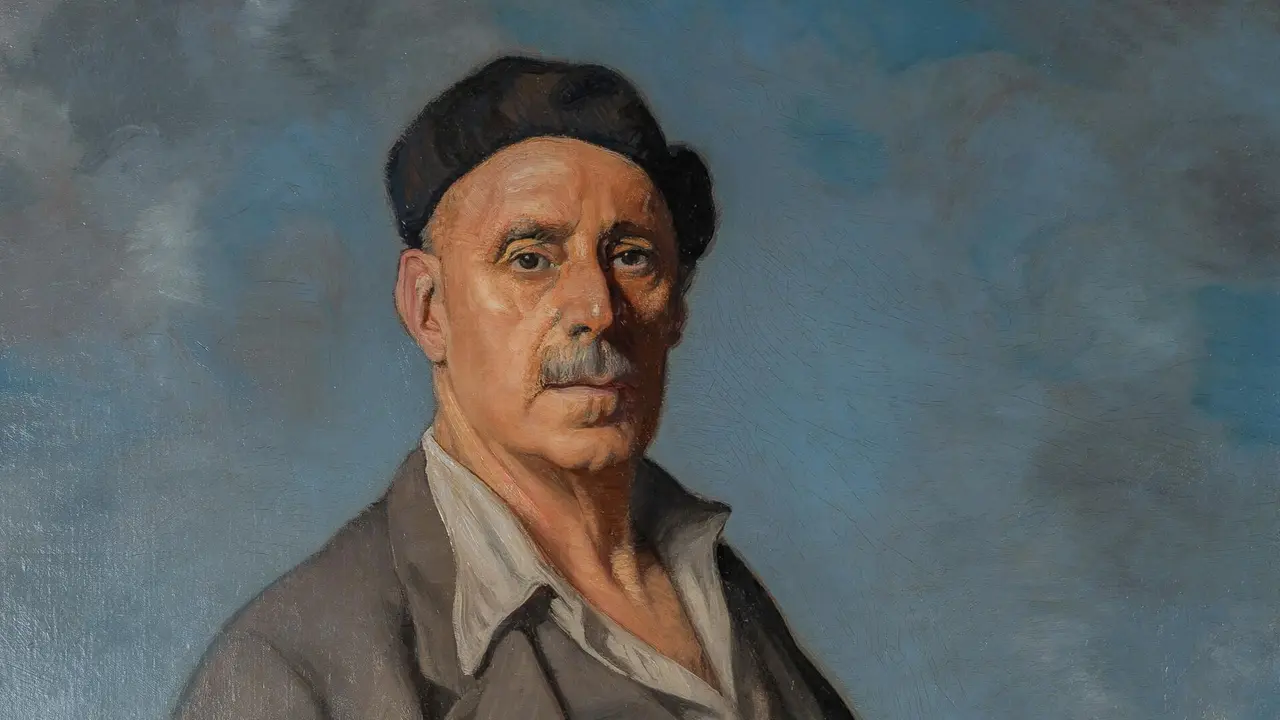 Autorretrato de Ignacio Zuloaga - 1943, 100 x 96 cm AR