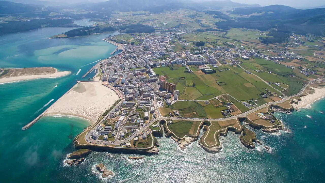 Vista a&eacute;rea de Foz
