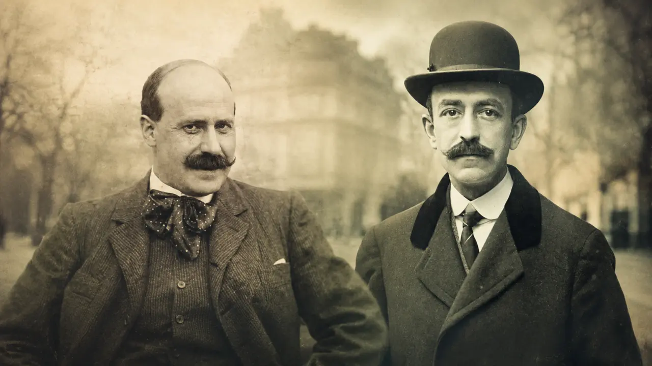 Ignacio Zuloaga y Manuel de Falla.