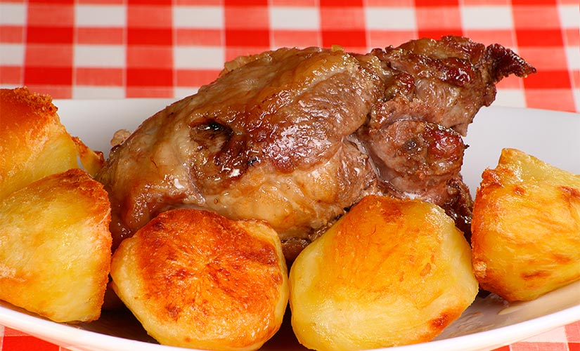 Receta de cordero a la sepulvedana