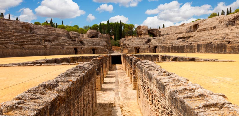 ruinas romanas en España y restos romanos andalucia