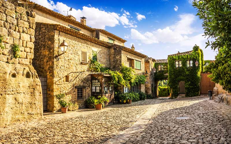 Peratallada, un pueblo medieval de Cataluña