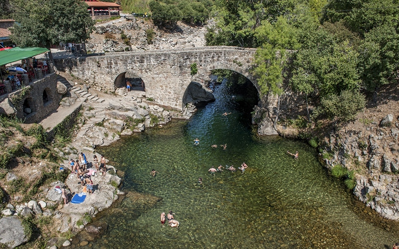 bañarse en Extremadura