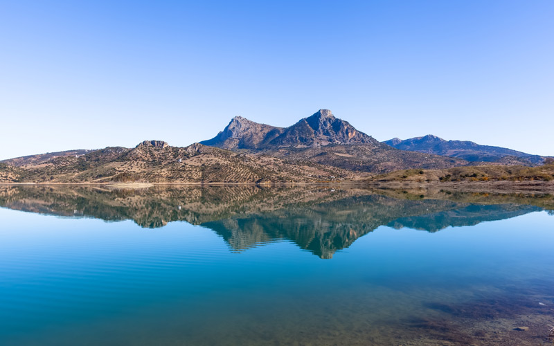 Un bello paisaje en la Sierra de Grazalema