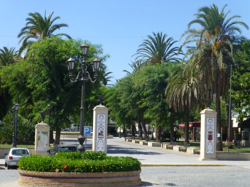Alameda de Alfonso XI en San Roque