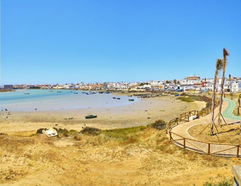 Paseo marítimo y playa de Barbate