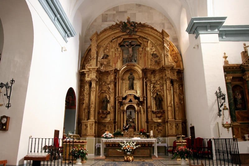 Retablo mayor de la iglesia de la Asunción