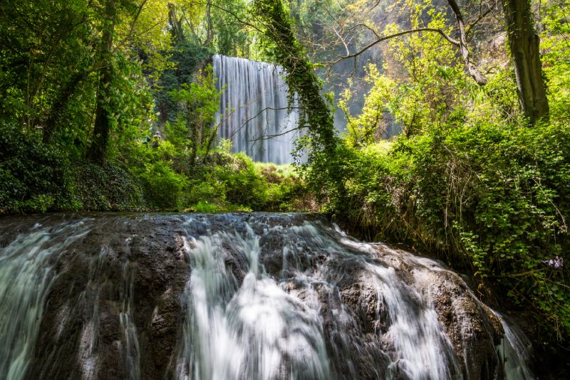 Cascada en el Monasterio de Piedra, Zaragoza
