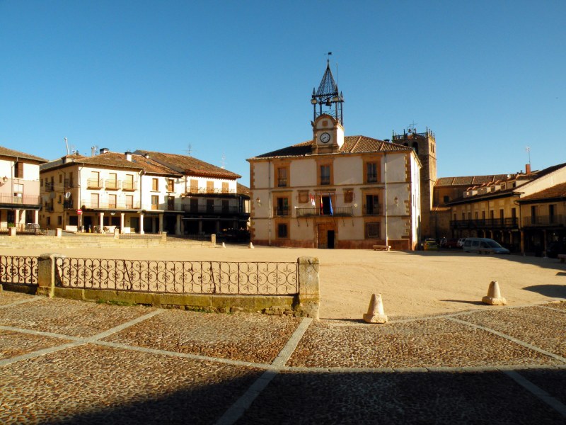 Plaza mayor de Riaza