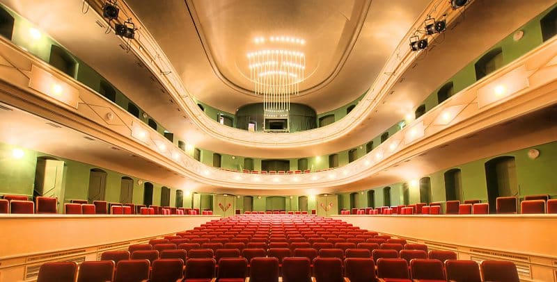 Vista interior al Teatro Principal de Puerto Real