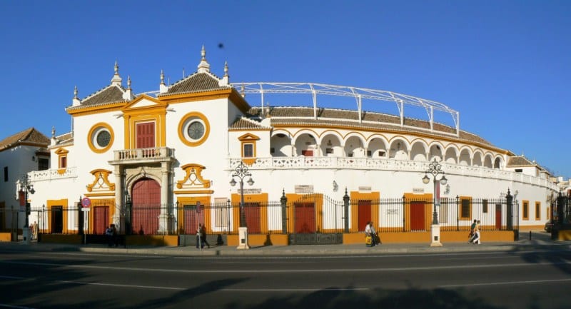 Fachada de la Real Maestranza de Sevilla