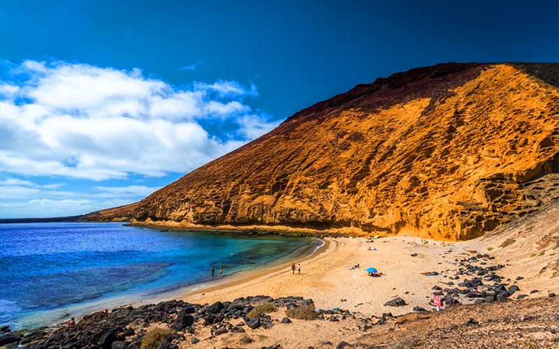 Playa de la isla de la Graciosa