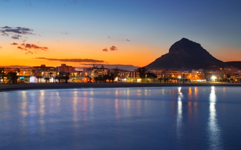 Xábia-Jávea, Alicante, El Arenal
