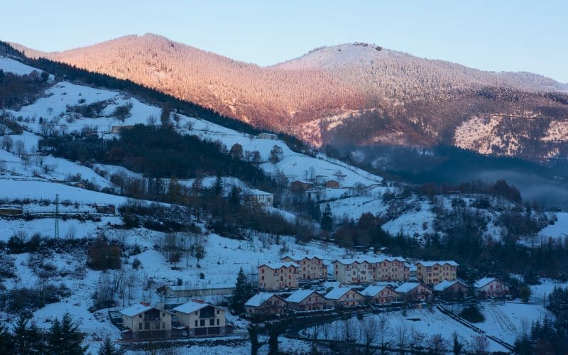 Zegama en invierno