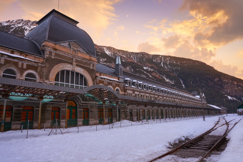 Estación internacional de Canfranc