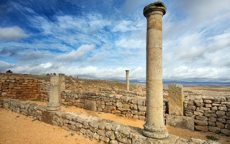 Ruinas de la ciudad abandonada de Numancia