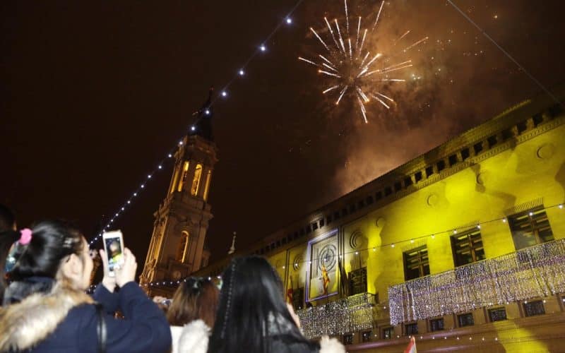 Nochevieja en el Pilar de Zaragoza