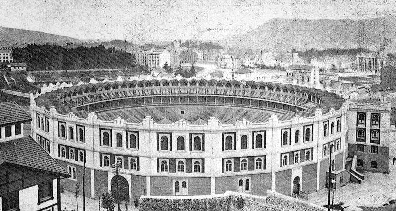 Plaza de toros Vista Alegre en Bilbao