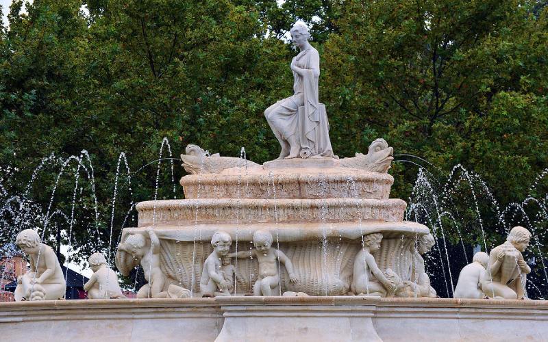 Fuente de Hispalis en Sevilla