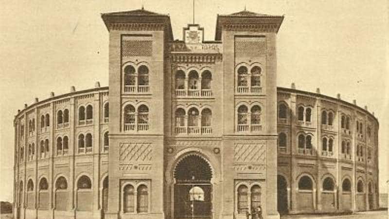 Antiguo dibujo de la Monumental de Frascuelo