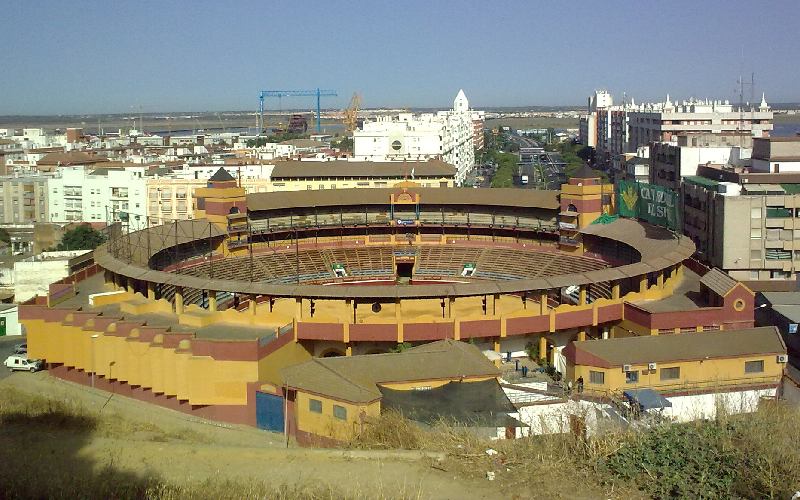 La Merced, Plaza de toros de Huelva