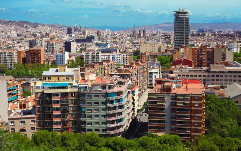 Poble Sec desde su mirador