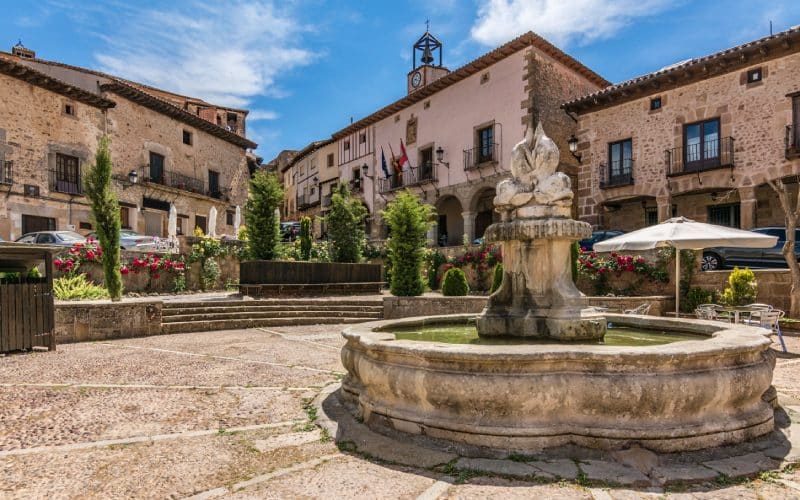 Plaza principal de Atienza