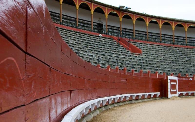 Interior de la plaza de toros de Toledo