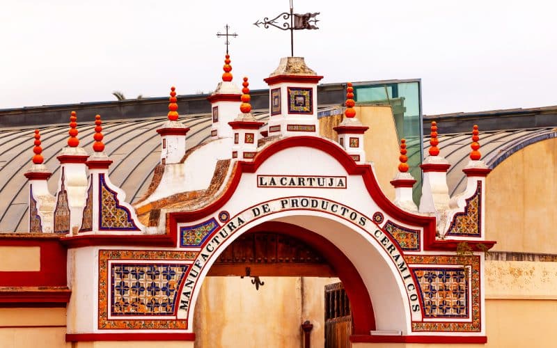 Entrada de la Cartuja de Sevilla