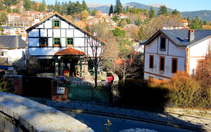 Casas típicas de Cercedilla