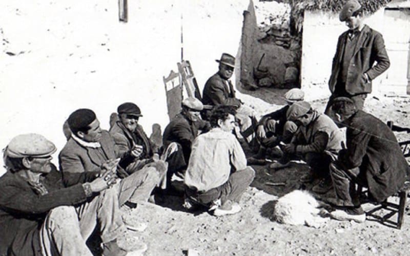 Jornaleros en los 40