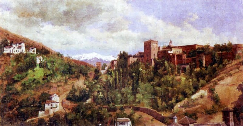 La Alhambra y la cuesta de los chinos Hernandez Miguel Vico